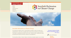 Desktop Screenshot of interfaithdeclaration.org